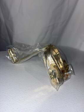 Vintage Brass Tone Decorative Wall Hook Or Sconce Arm